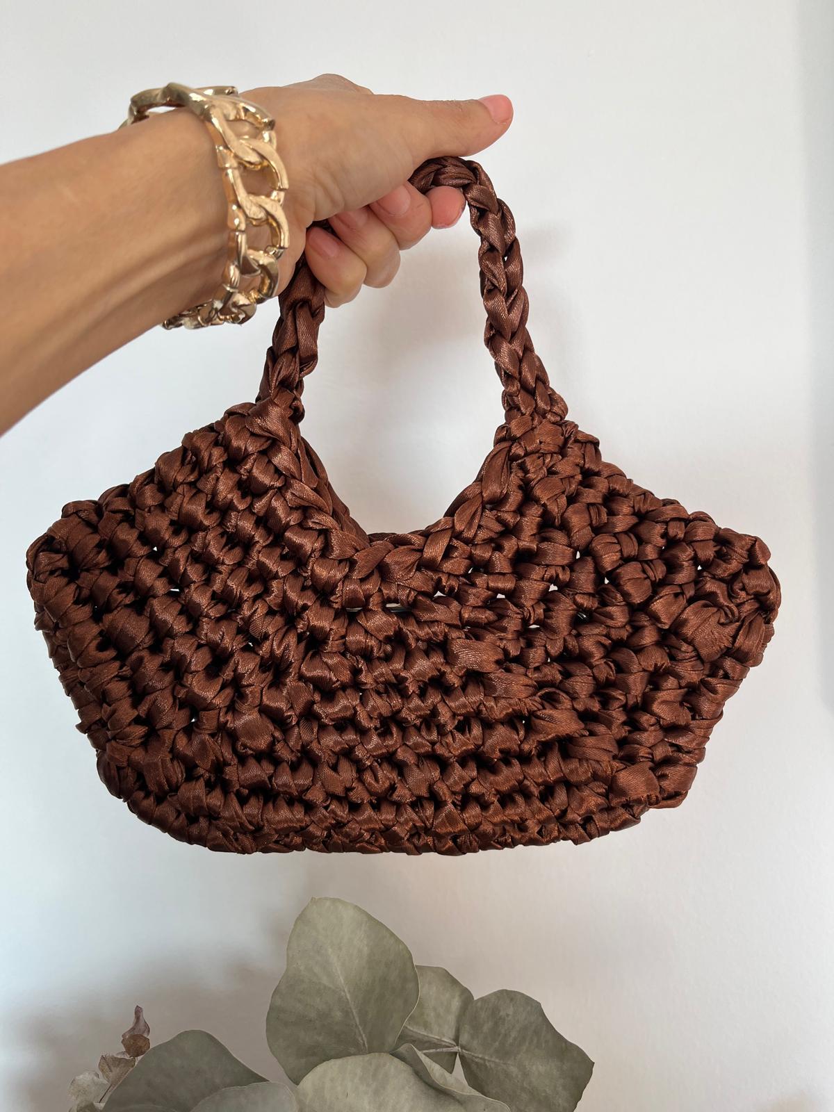The Crochet — Hexagonal Marrón